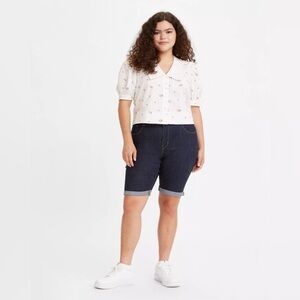 Levi Classic Bermuda Women's Denim Shorts